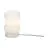 It's about RoMi Tafellamp Verona Glas Wit | Geschikt voor 1x E27 